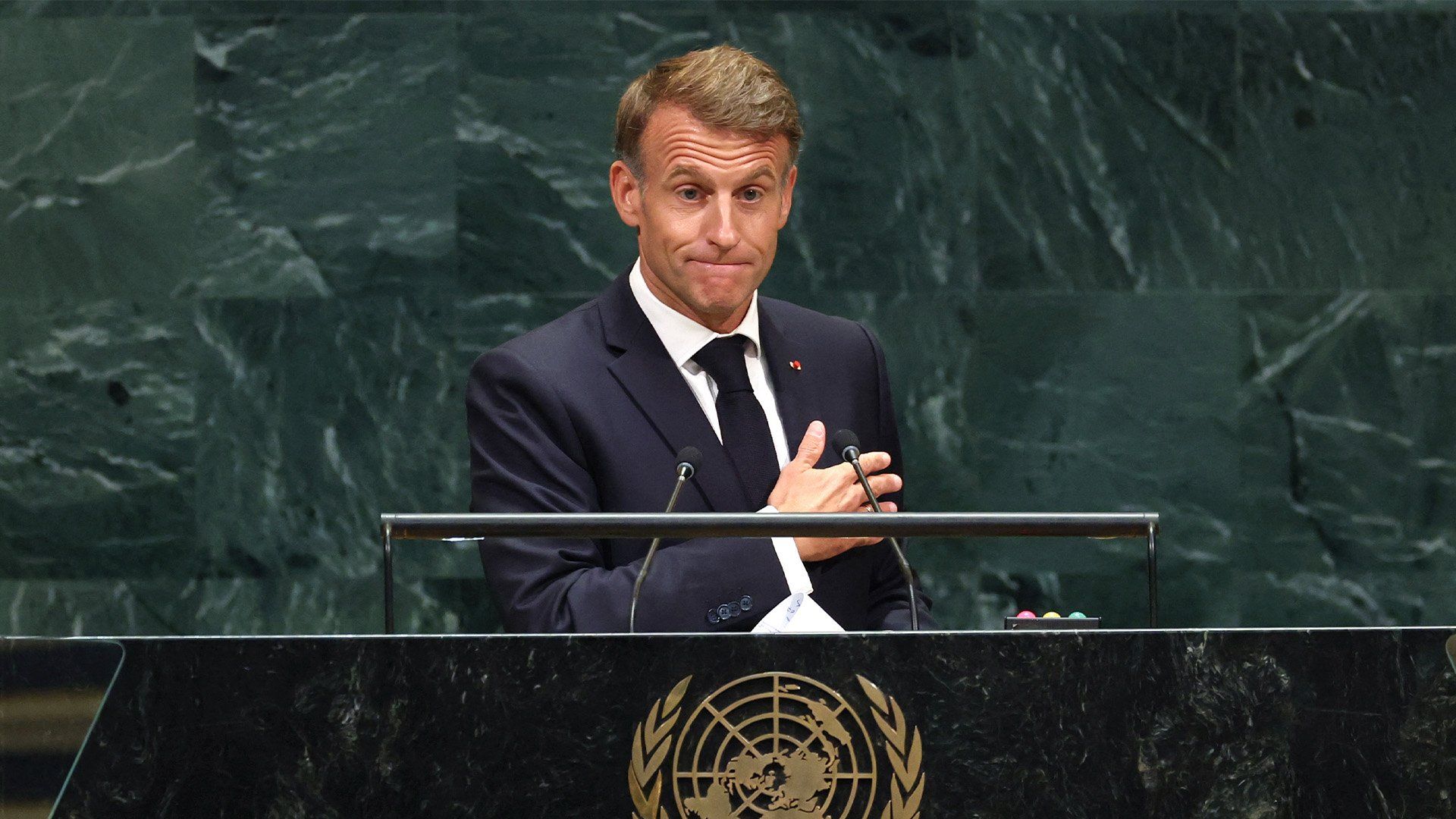 Macron and Trump discuss Ukraine truce and energy infrastructure protection during New York meeting.