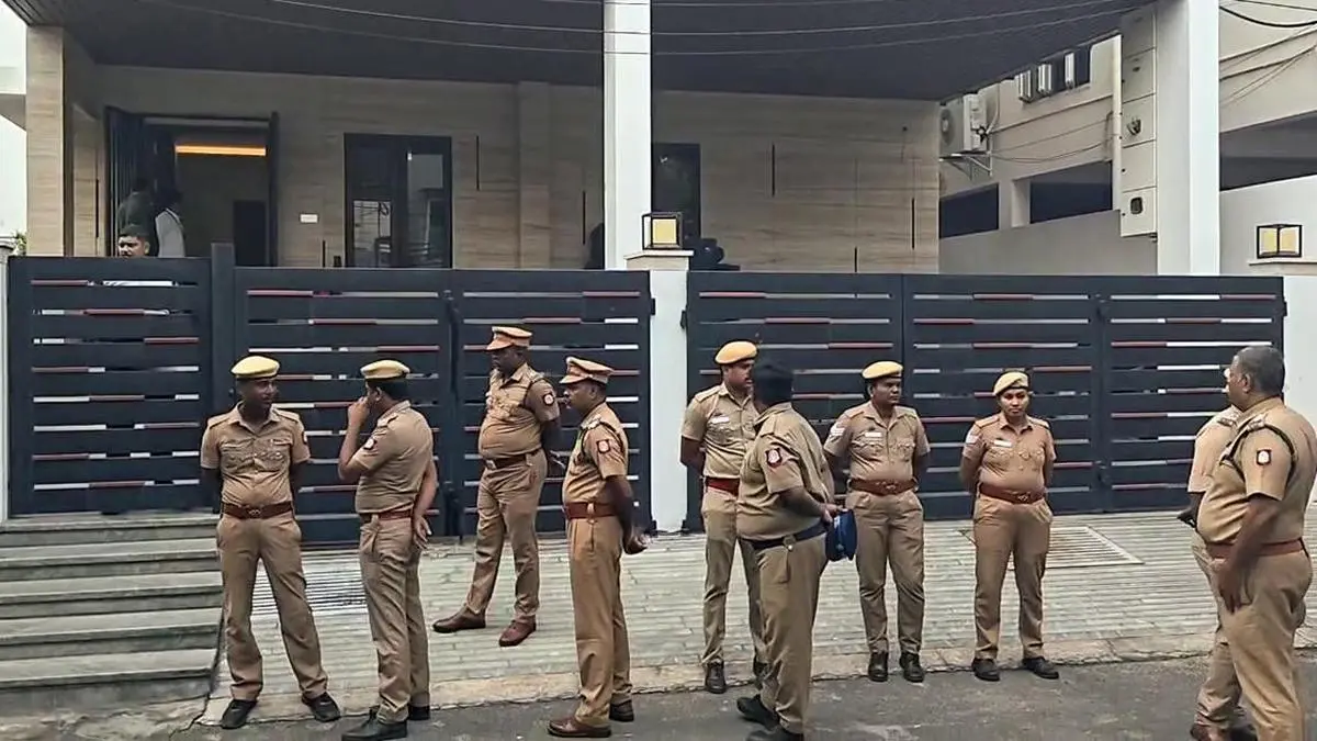 Former Minister Anbil Mahesh’s Residences Raided in Fraud Probe