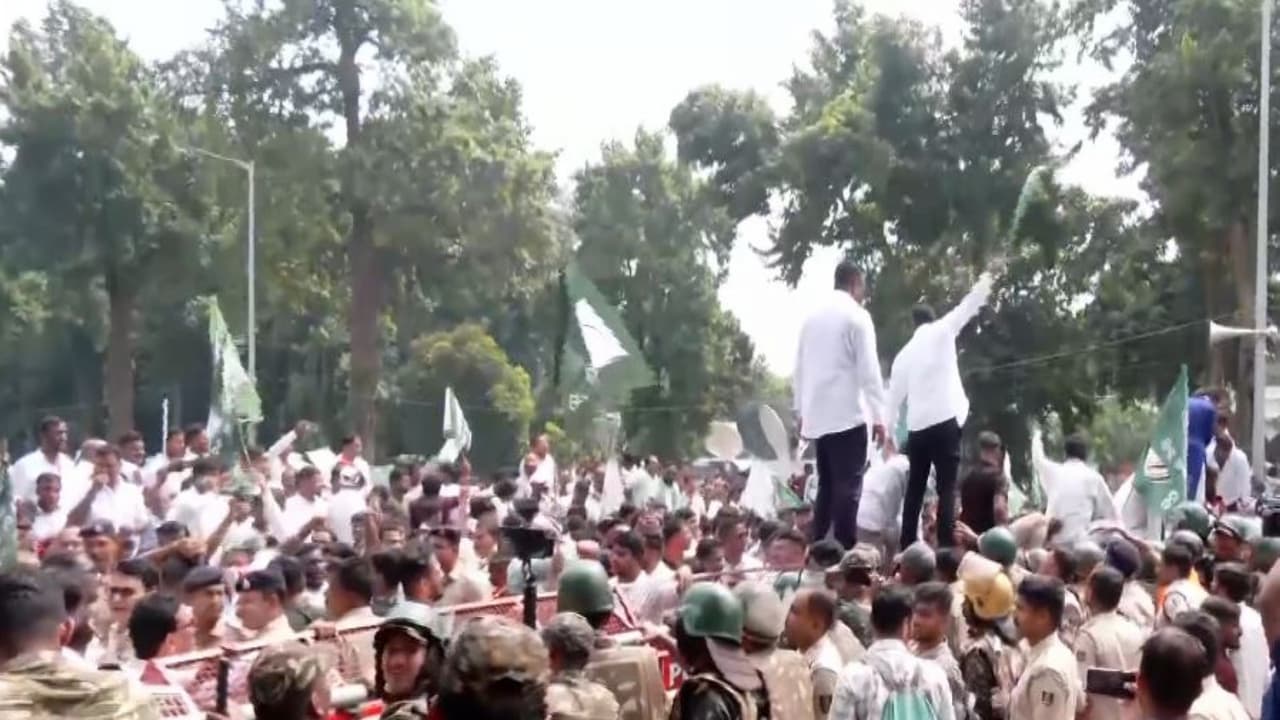 BJD Leader Naveen Patnaik Leads Mass Odisha Protest Against Controversial Mining Law