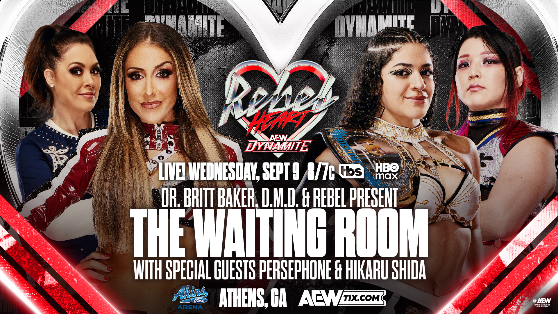 AEW Hosts Special Rebel Heart Episode to Honor Tanea Brooks and Support ALS