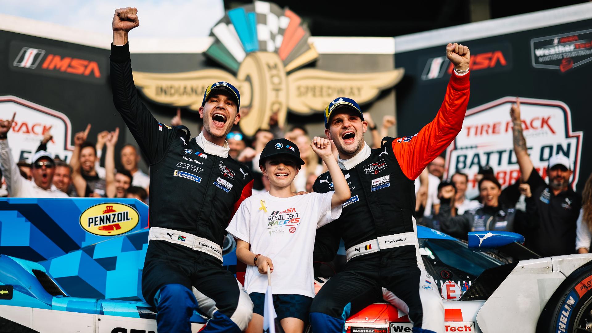 BMW WRT Claims Historic First IMSA Victory at Indianapolis in Dramatic Late-Race Finish