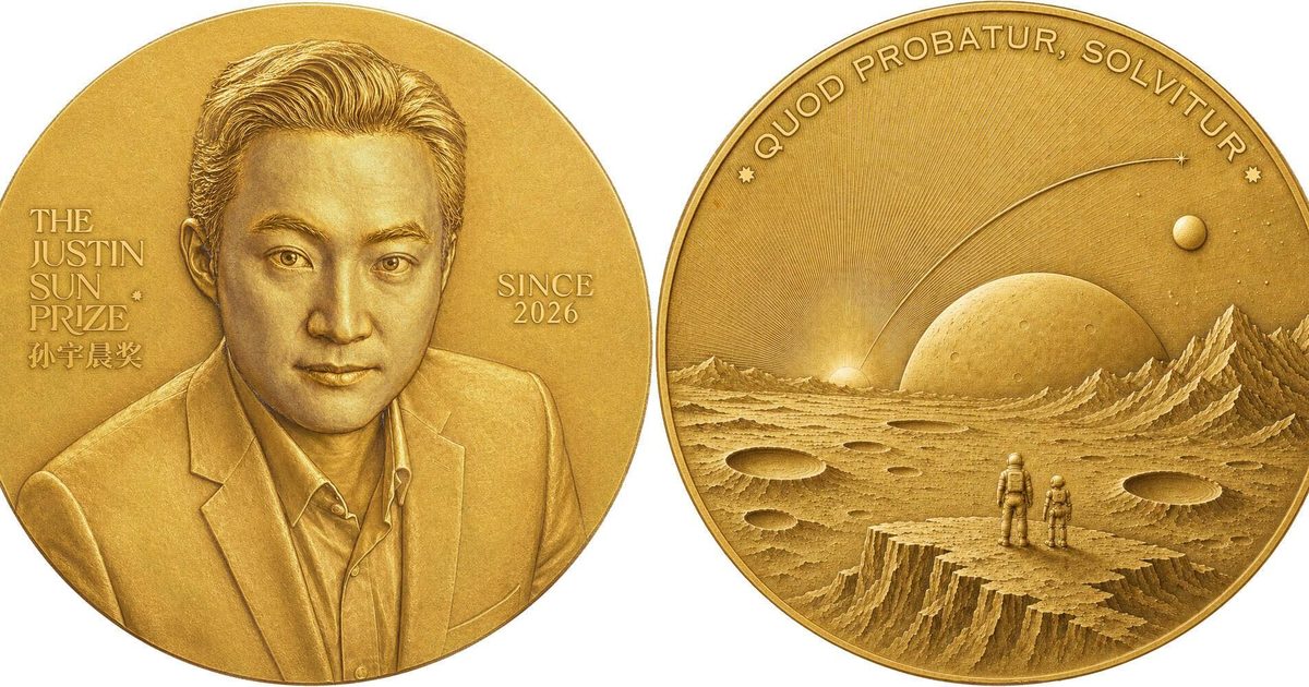 Justin Sun Establishes $1 Million Blockchain Math Prize Featuring AI