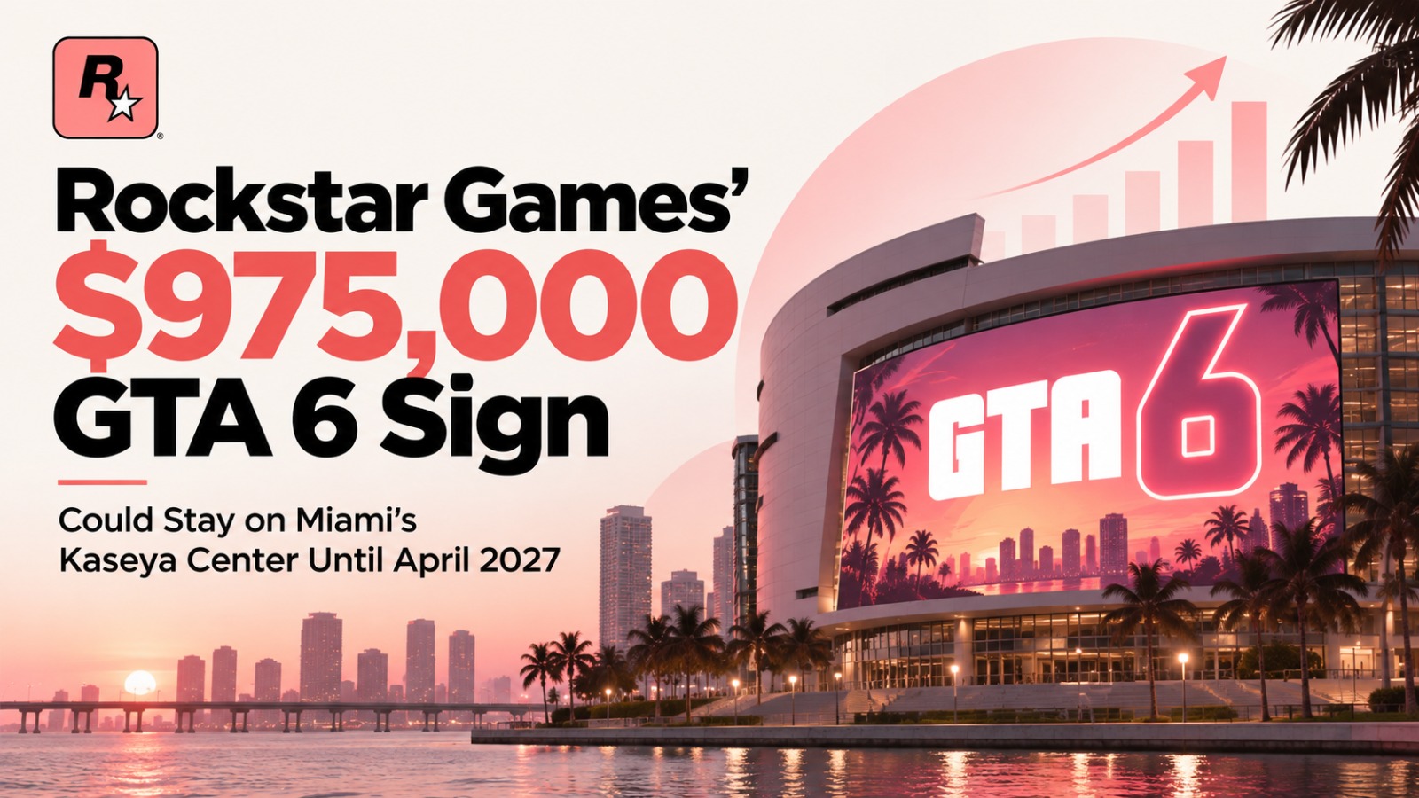 Rockstar installs massive Vice City sign in Miami amid local commissioner concerns
