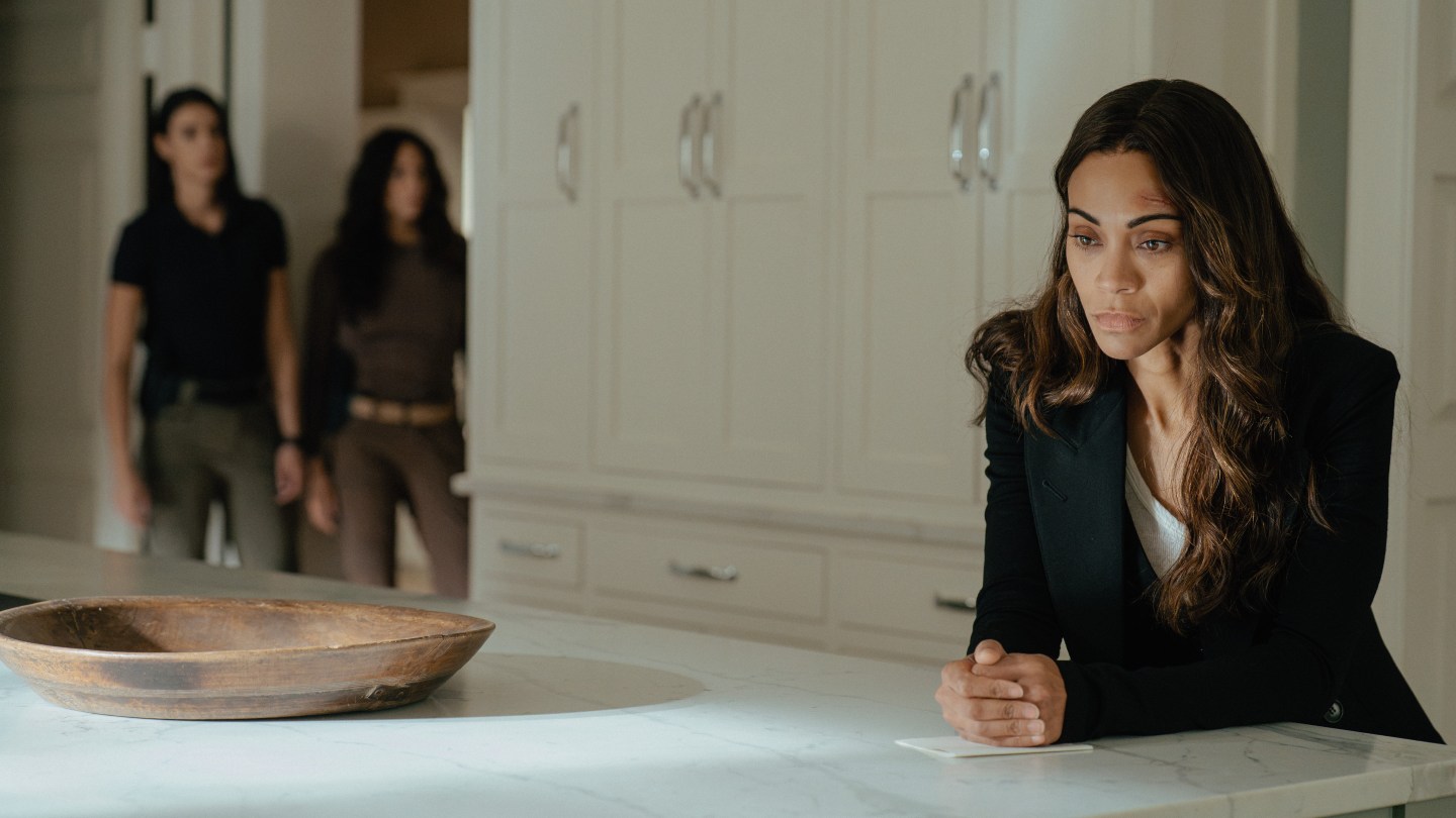 Zoe Saldaña Explains Why Lioness Is All The Taylor Sheridan Work She Can Handle