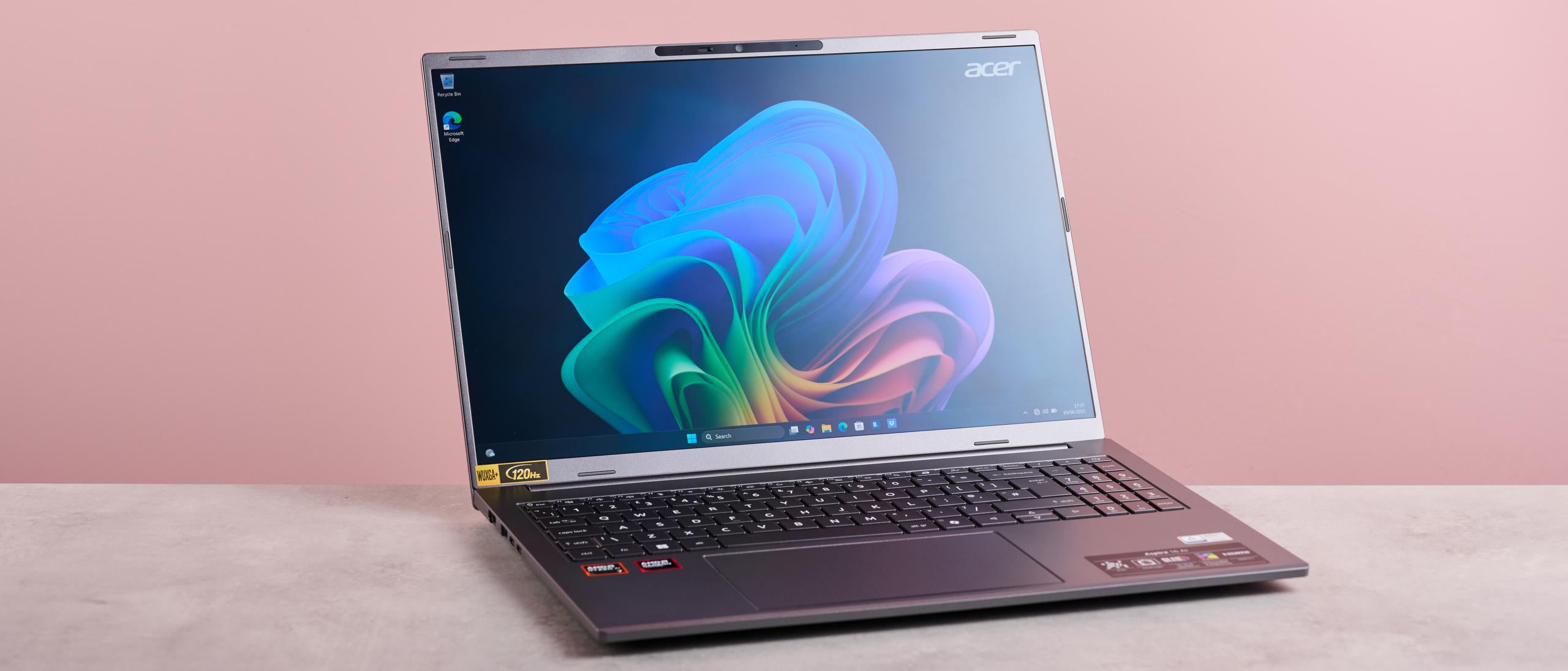 Acer Aspire 16 AI laptop review highlights powerful performance and massive touchpad