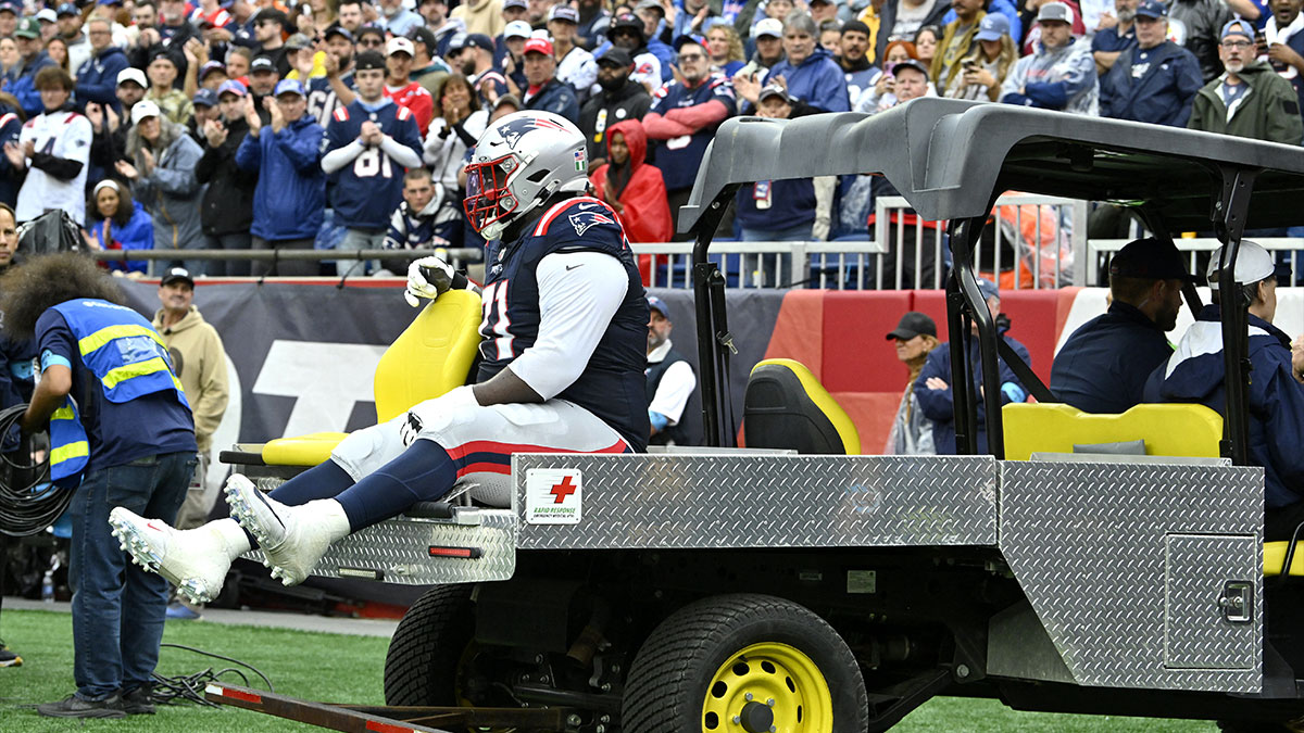 Patriots Defeat Steelers But Lose Starting Guard Mike Onwenu to Injury