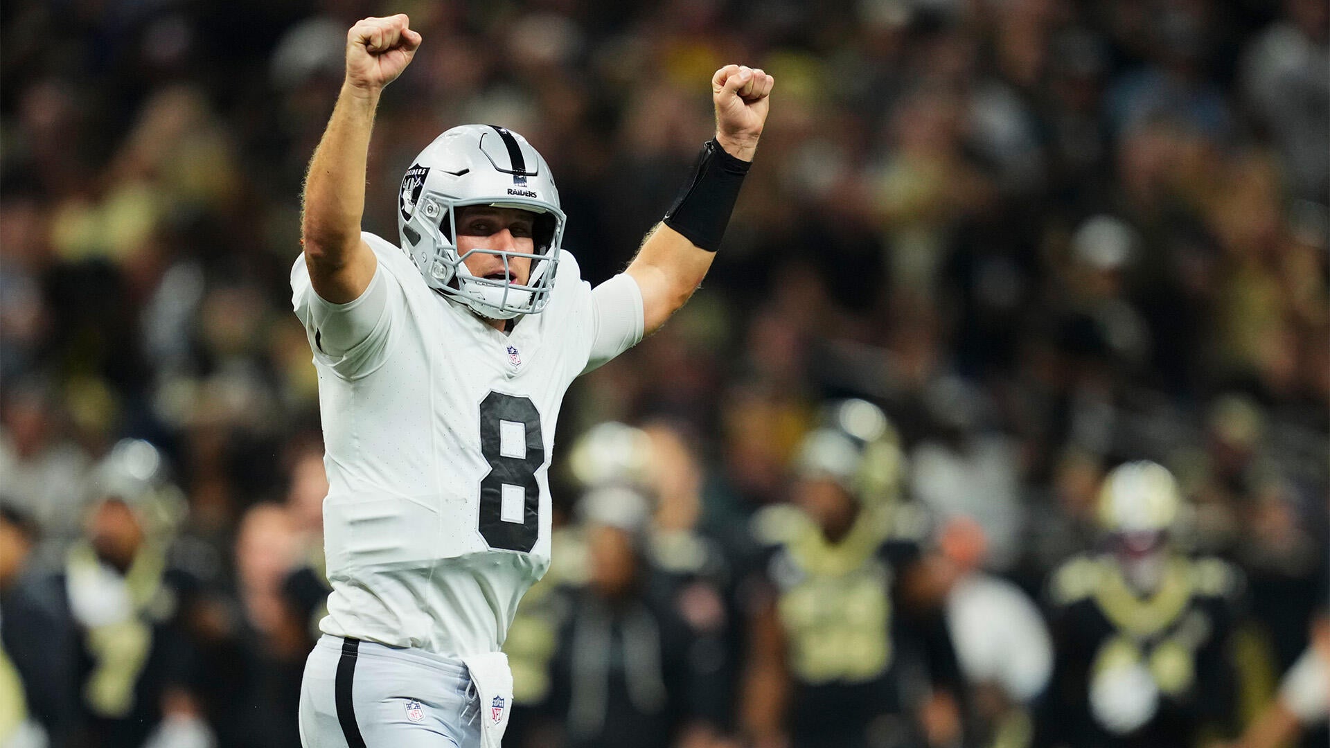 Raiders Rally Past Saints 35-27 Following Four Costly Fourth-Quarter Turnovers