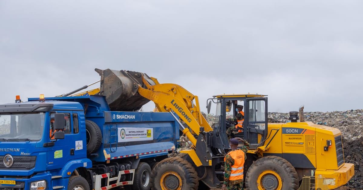Ghana launches emergency cleanup to clear one million tonnes of Agbogbloshie waste.