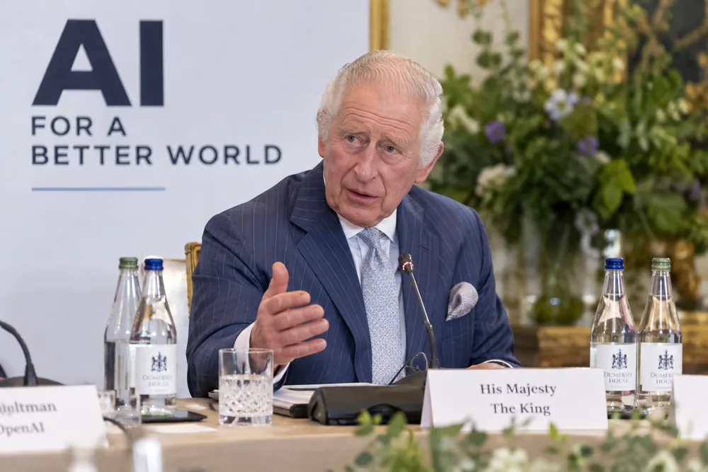 King Charles urges global tech leaders to prioritize safety at AI summit