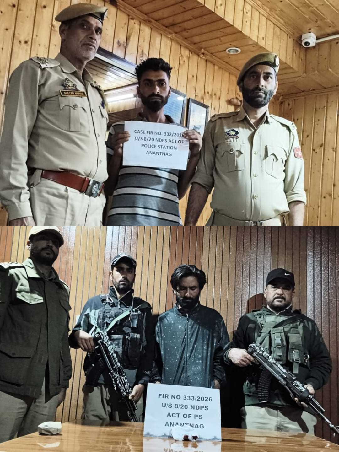 Police across multiple countries arrest six suspects and seize illegal narcotics in recent raids.