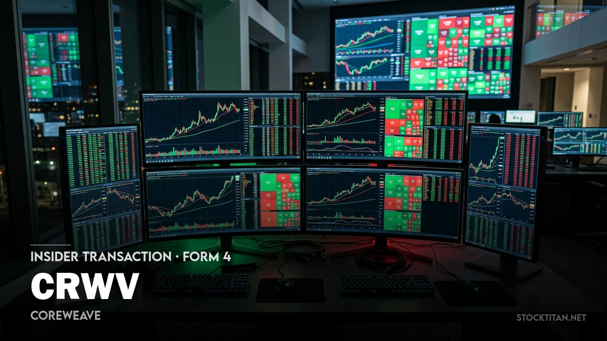 CoreWeave CEO and CFO Report Significant Stock Sales and Tax Transactions
