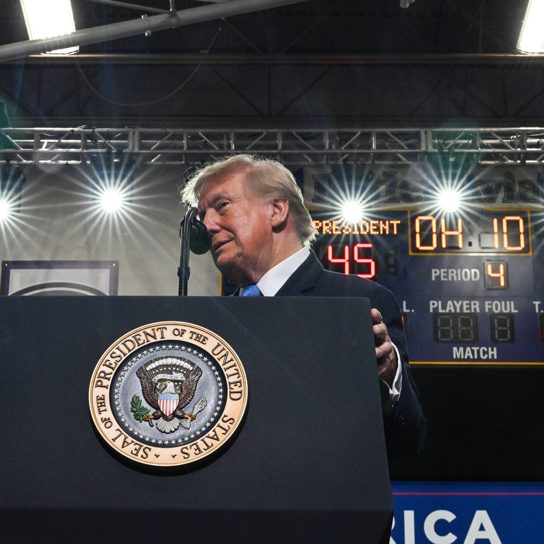 Trump defends Ohio data centers, warning they will go to China if rejected.