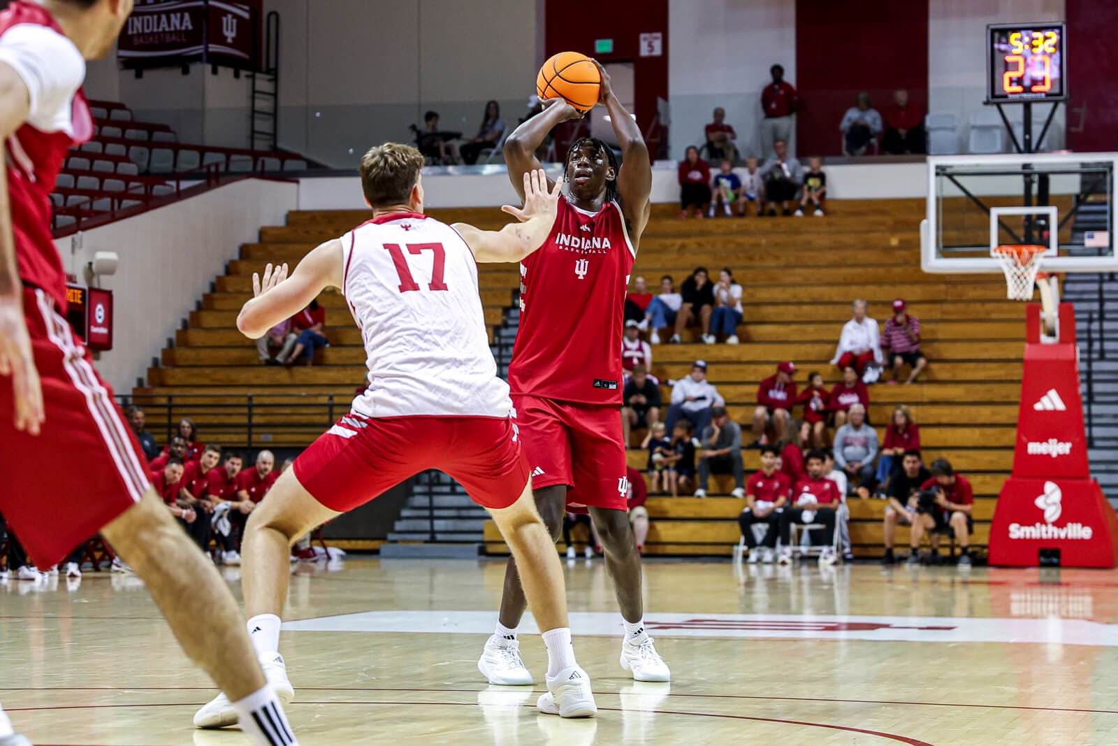 Indiana basketball debuts its heavily remade roster during the annual Cream and Crimson scrimmage.