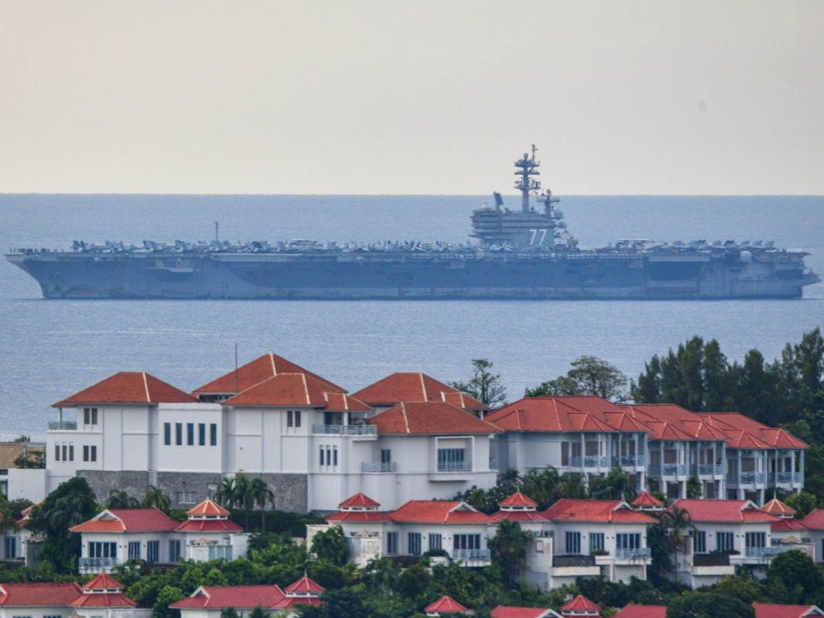 US Carrier Strike Group Arrives in Phuket for Scheduled Visit