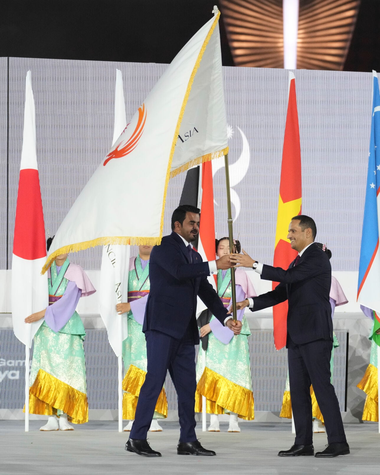 Asian Games Conclude in Japan as Qatar Receives Flag for 2030