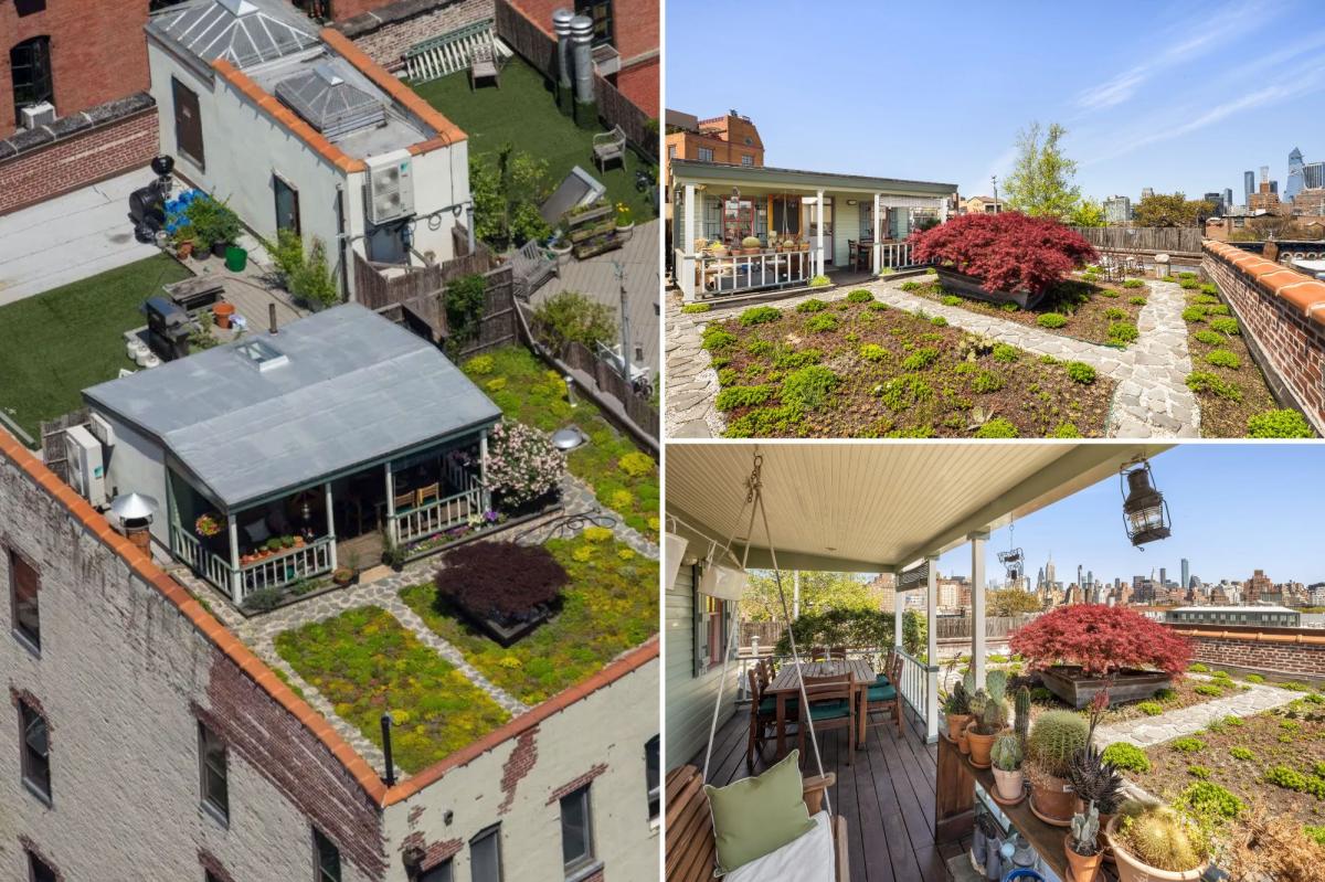 Charming New York City rooftop farmhouse apartment lists for $10.5 million