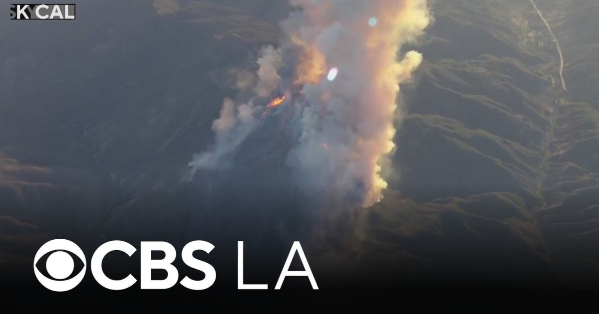 Evacuation orders and warnings issued as Bouquet Fire burns near Castaic.