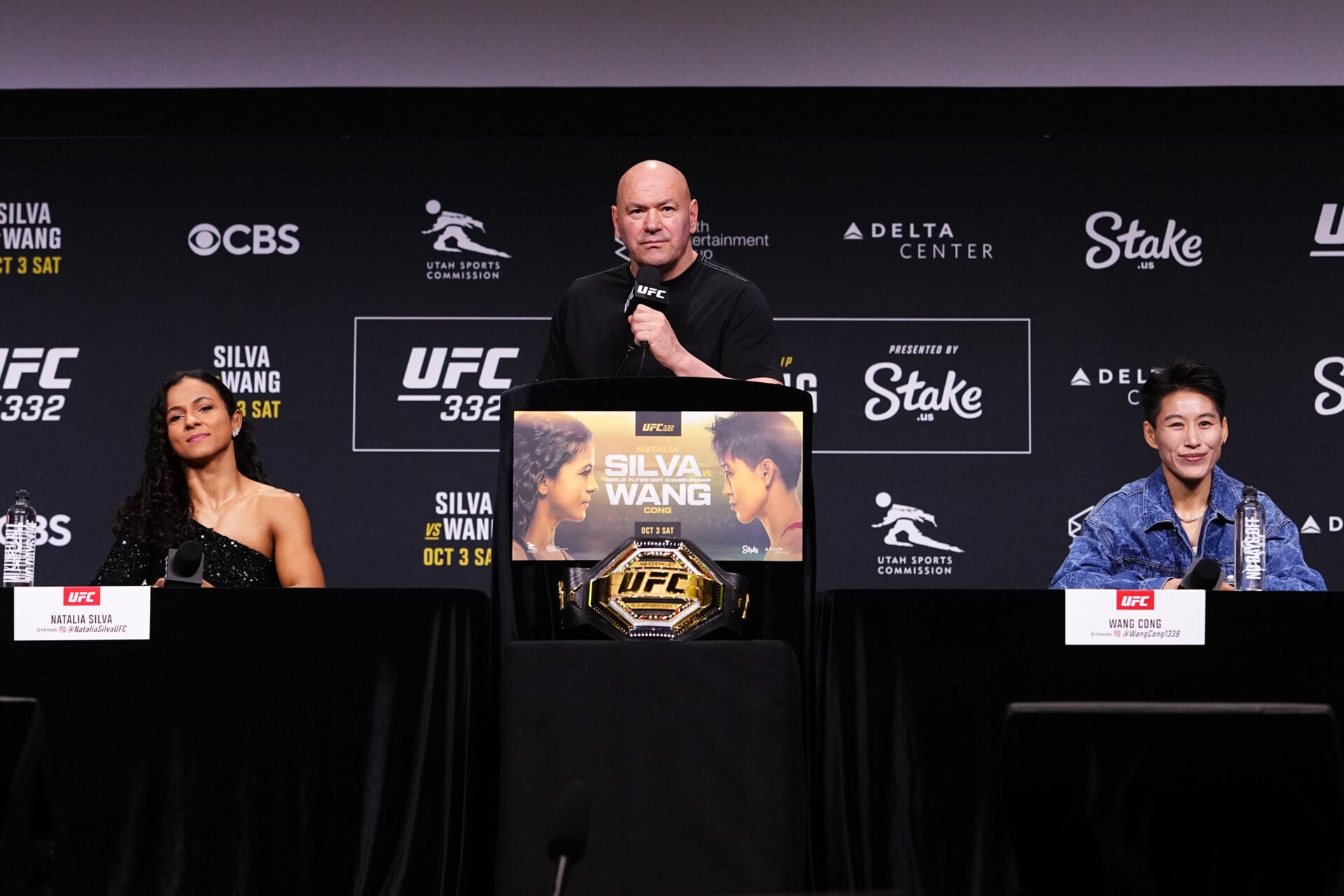 Dana White Mistakenly Credits Wang Cong With Natalia Silva’s Victories Ahead Of UFC 332