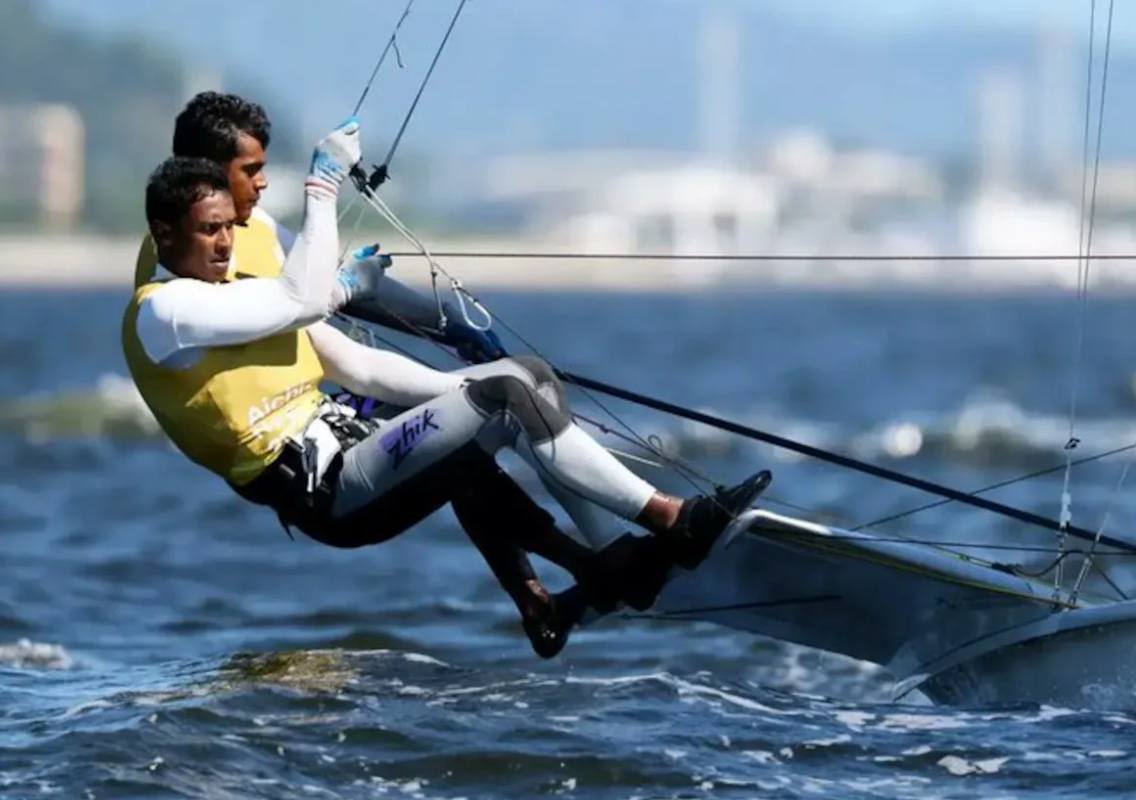 India Secures Silver and Bronze Medals in Skiff Sailing at the Asian Games