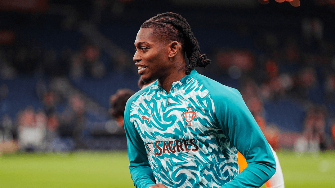 Rafael Leão Wears Portugal's No. 7 Shirt Following Strict Squad Rules