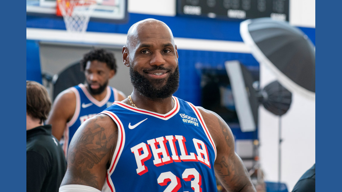 LeBron James and Joel Embiid will miss the 76ers preseason opener against Knicks