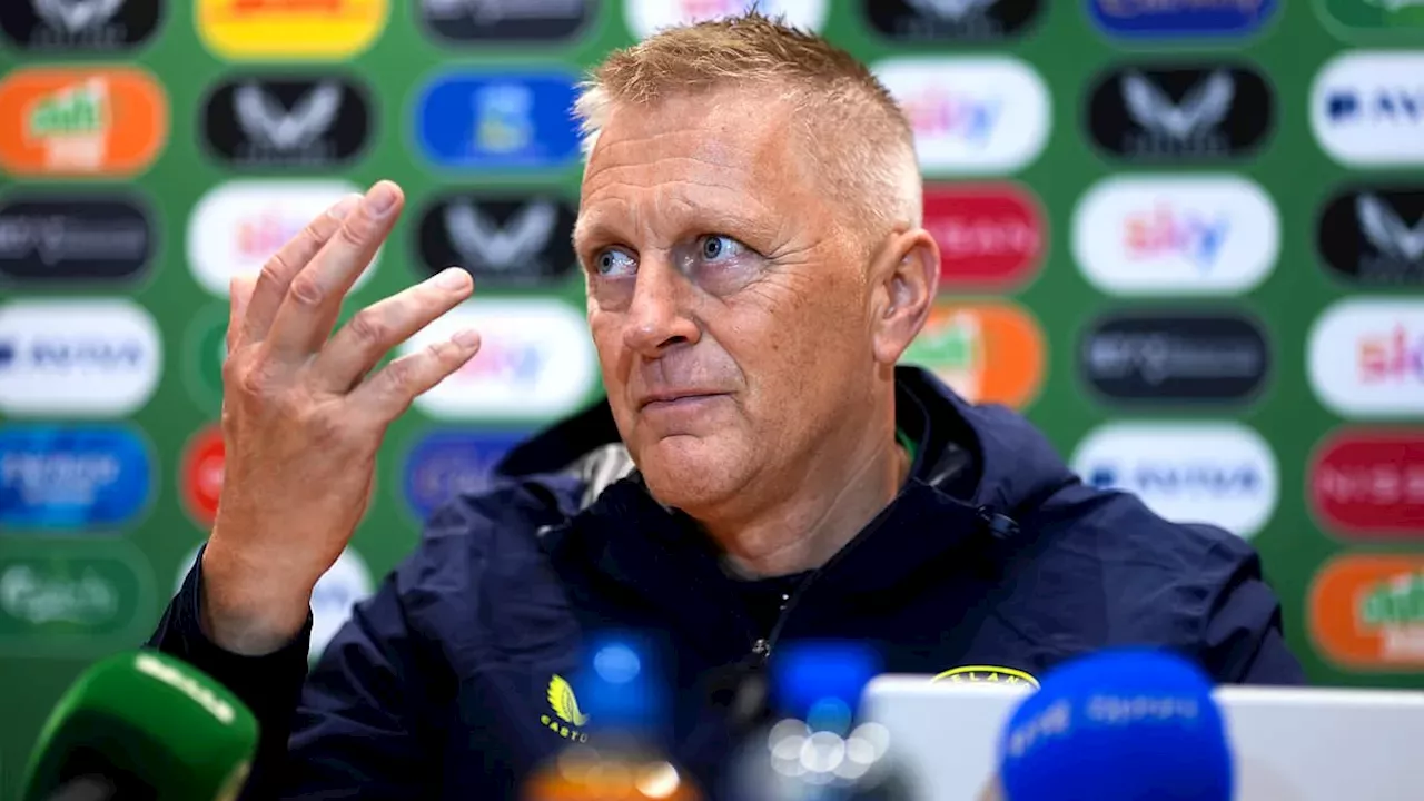 Republic of Ireland coach confirms upcoming Nations League match against Israel in Serbia.
