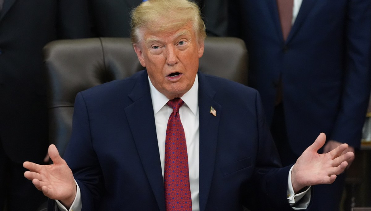 President Trump defends taxpayer-funded promotional ads, arguing the content serves national interests.