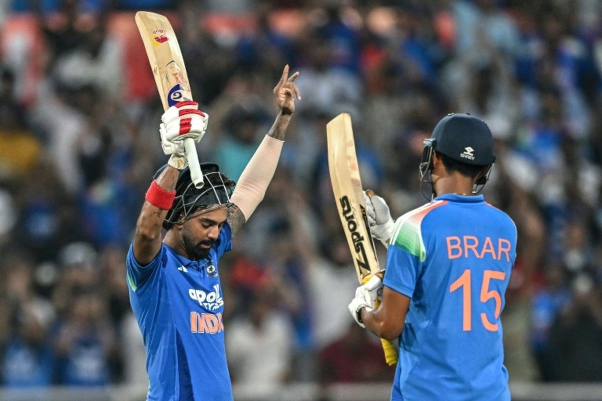 KL Rahul scores brilliant century to lift India past West Indies in third ODI