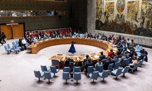 Greece takes over the rotating UN Security Council presidency amid major global conflicts.