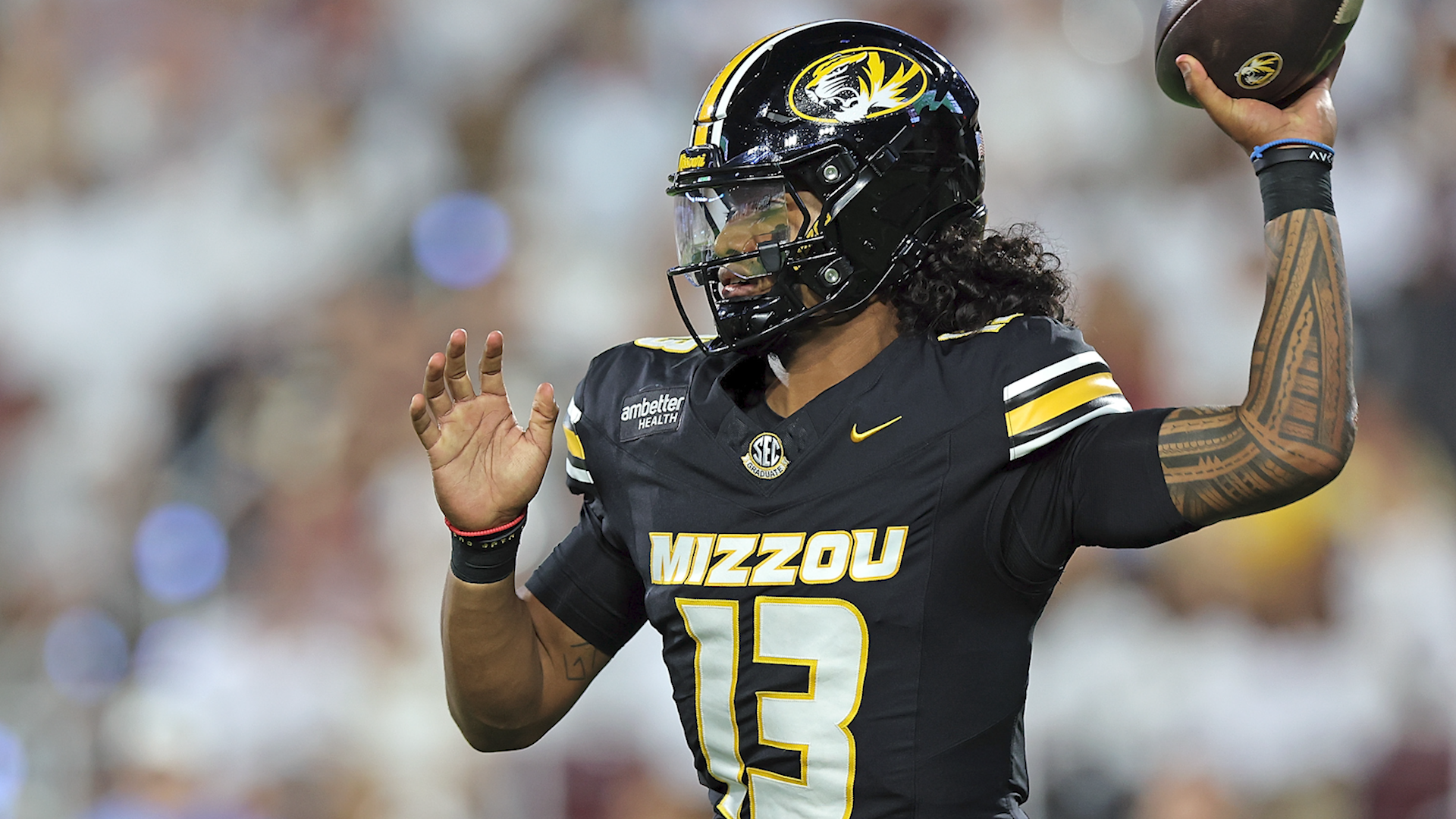 No. 25 Missouri Crushes No. 8 Florida 45-17 in Season-Best Football Game