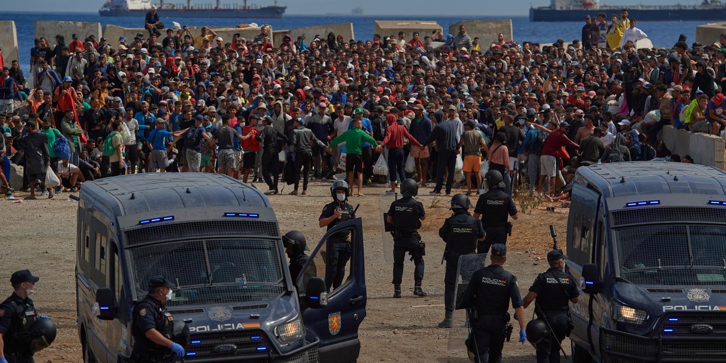 Spanish police clear Ceuta's largest migrant camp citing safety and rising tensions.