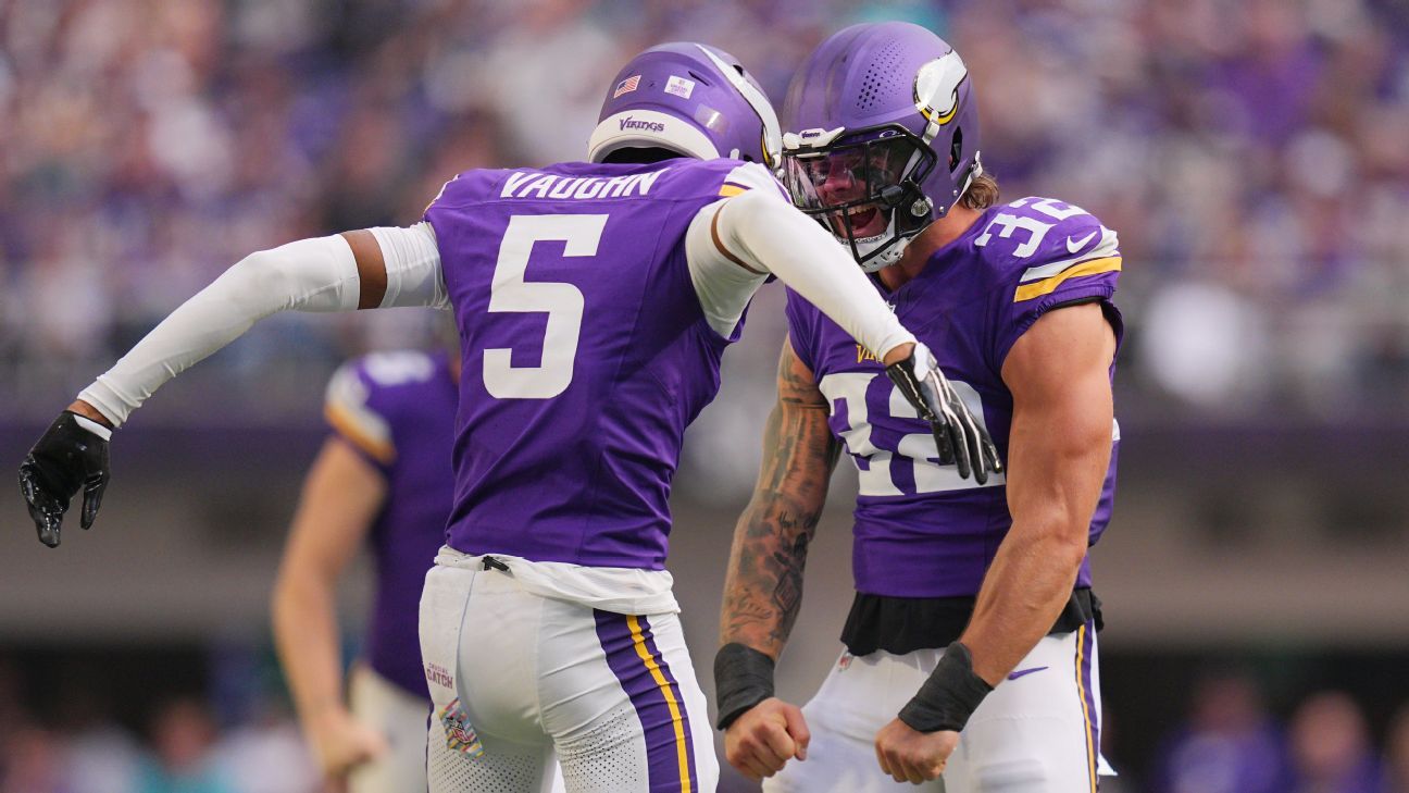 Minnesota Vikings Start Season 4-0 Despite Historic Lack of Offensive Touchdowns