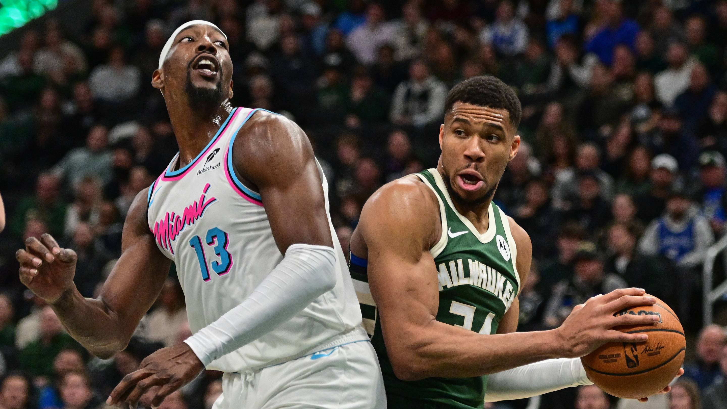 Giannis Antetokounmpo Shines With Seven Assists During Miami Heat Preseason Debut Rout