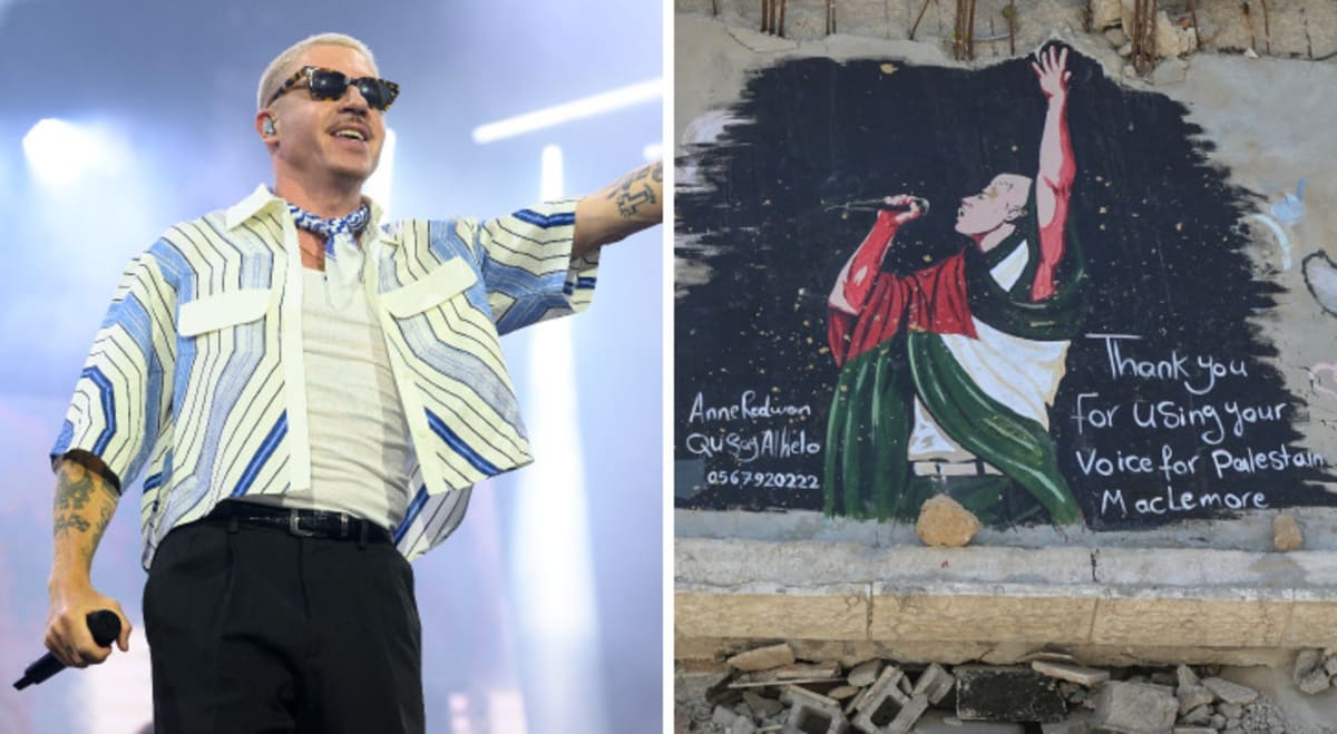 Macklemore's newly announced Free Palestine European tour sells out three arena dates.