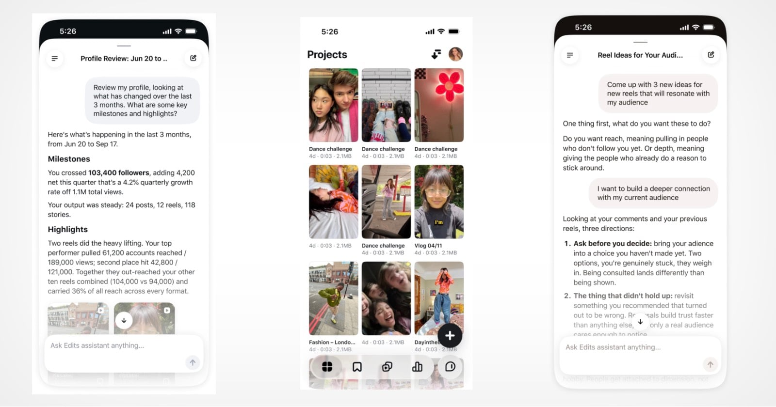 Instagram Launches Conversational AI Assistant to Analyze Creator Content Performance