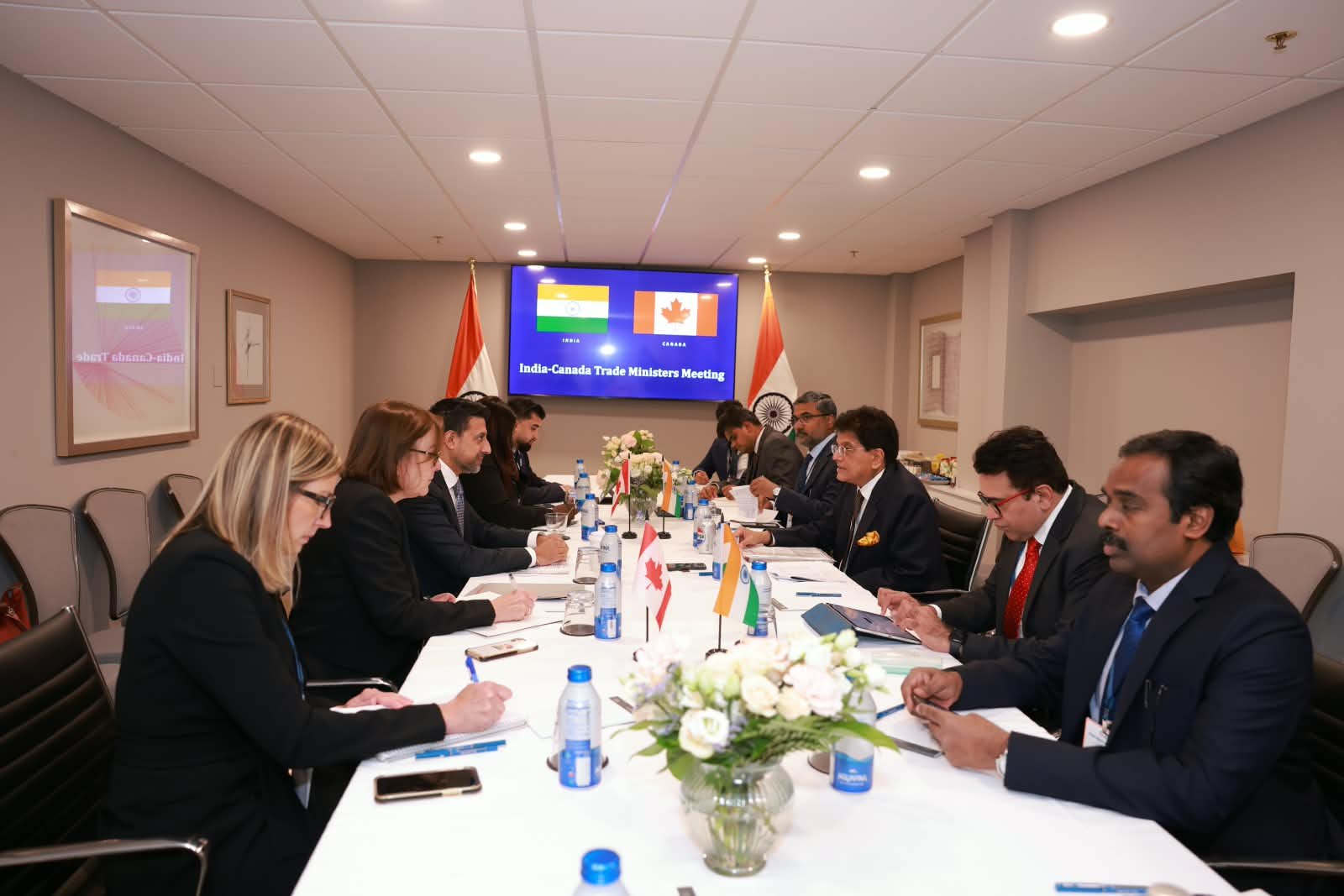 India and Canada begin fifth round of trade talks for year-end CEPA deal.