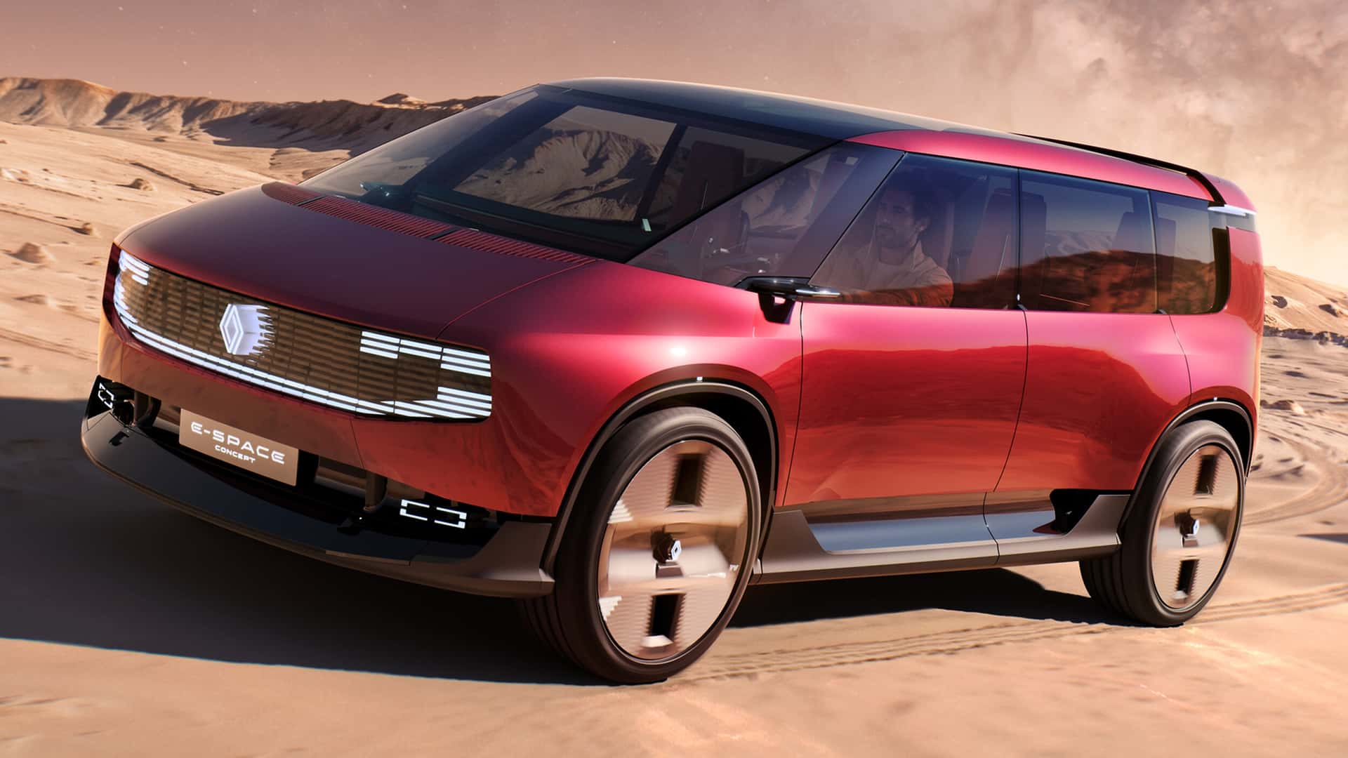 Renault Unveils the All-Electric E-Space Concept at the Paris Motor Show