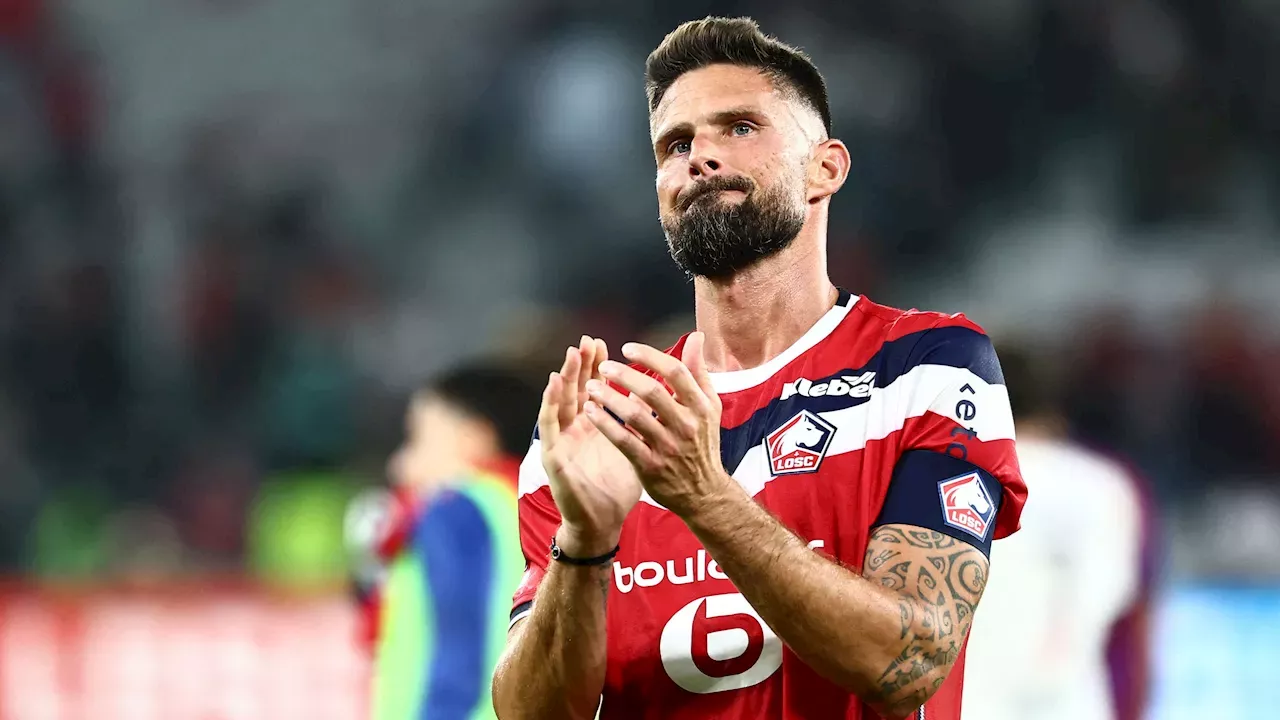 Veteran striker Olivier Giroud reveals current season with Lille will likely be his last