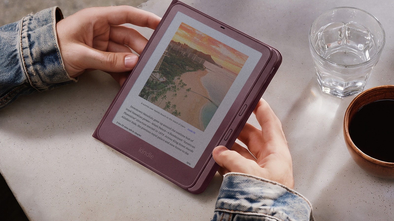 Amazon launches three redesigned Kindle models with slim designs and new prices.