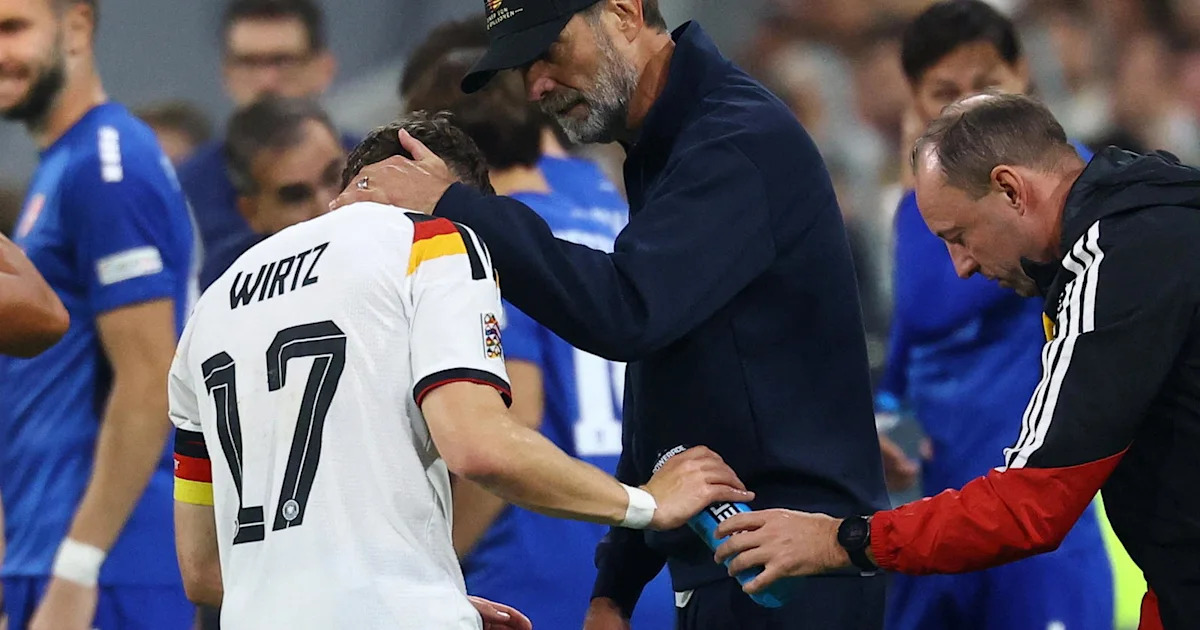 Germany defeats Serbia 2-0 in Munich to secure Jürgen Klopp's first managerial win.