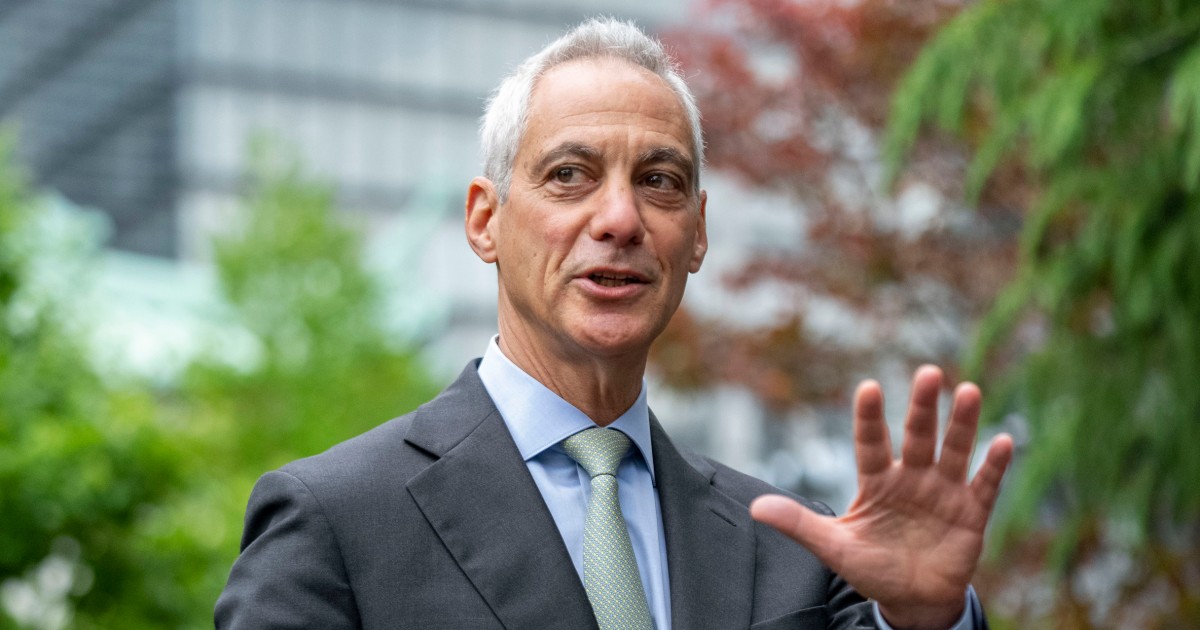 Rahm Emanuel Urges Democrats Not to Impeach Trump if They Win the House