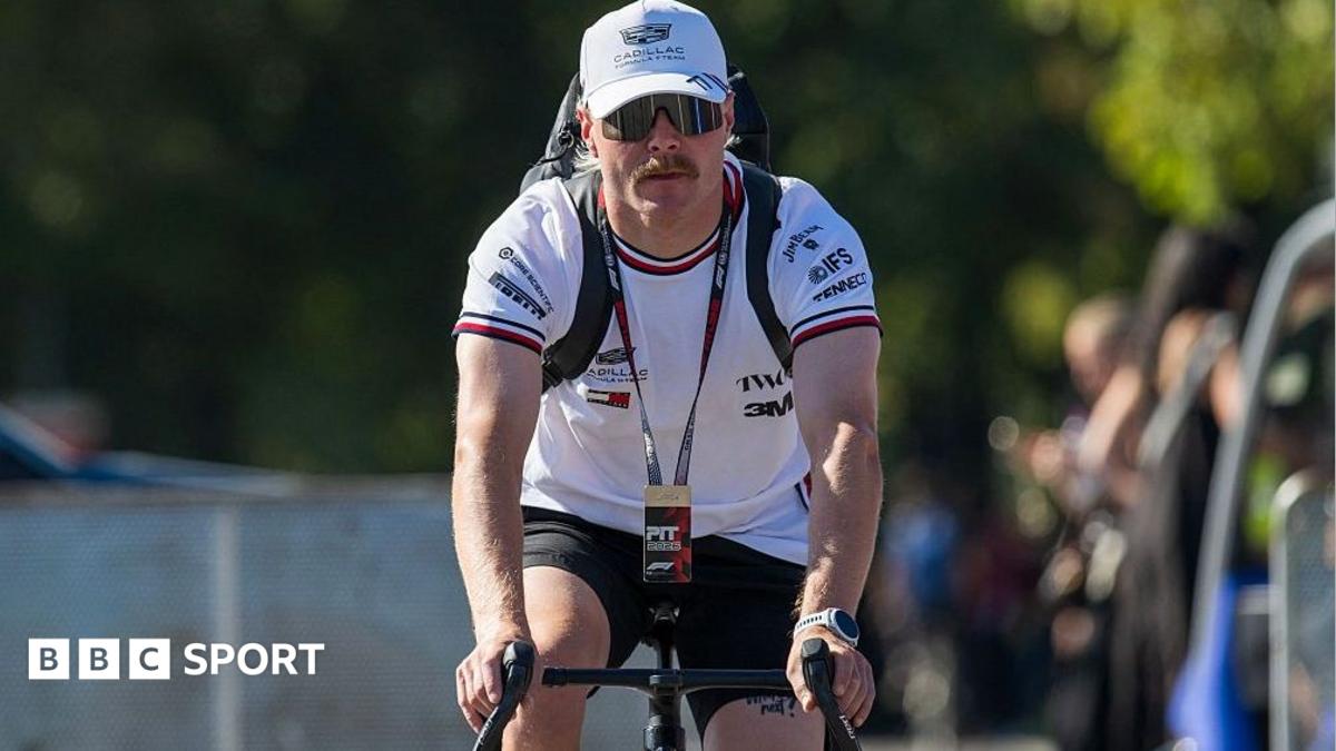 Valtteri Bottas cycles 350 kilometres from Malaysia to Singapore instead of flying.