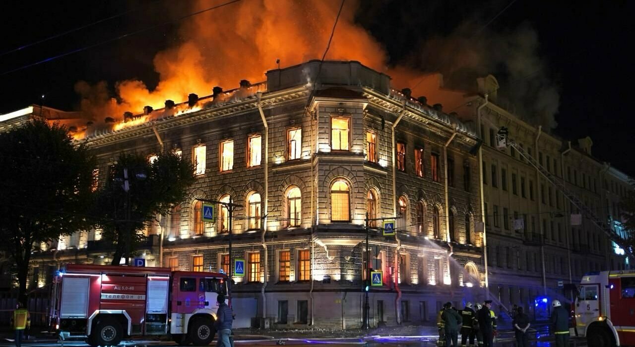 Historic St. Petersburg Mansion Gutted by Massive Overnight Fire During Renovation