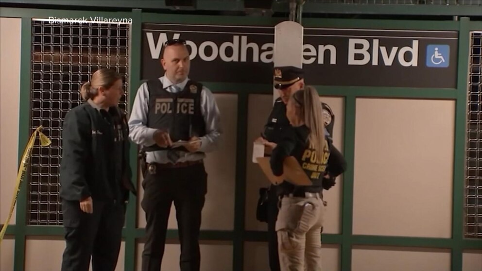 Witnesses chase suspect after fatal stabbing in New York City subway station