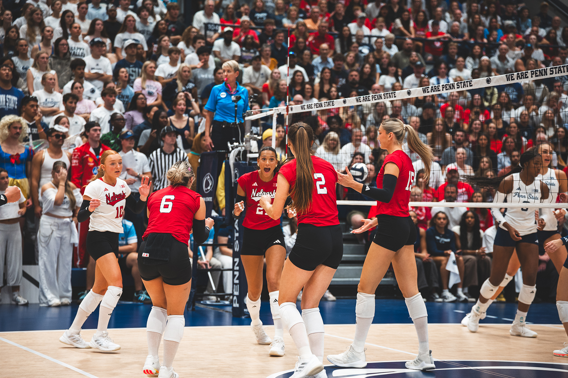 No. 1 Nebraska Sweeps Penn State As Coach Kelly Secures Career Win 250