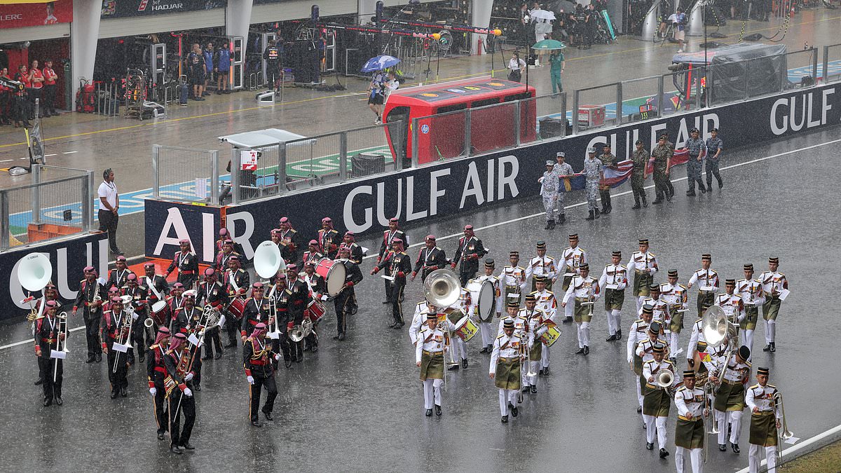 Severe Thunderstorm Delays Start of Relocated Bahrain Grand Prix in Malaysia