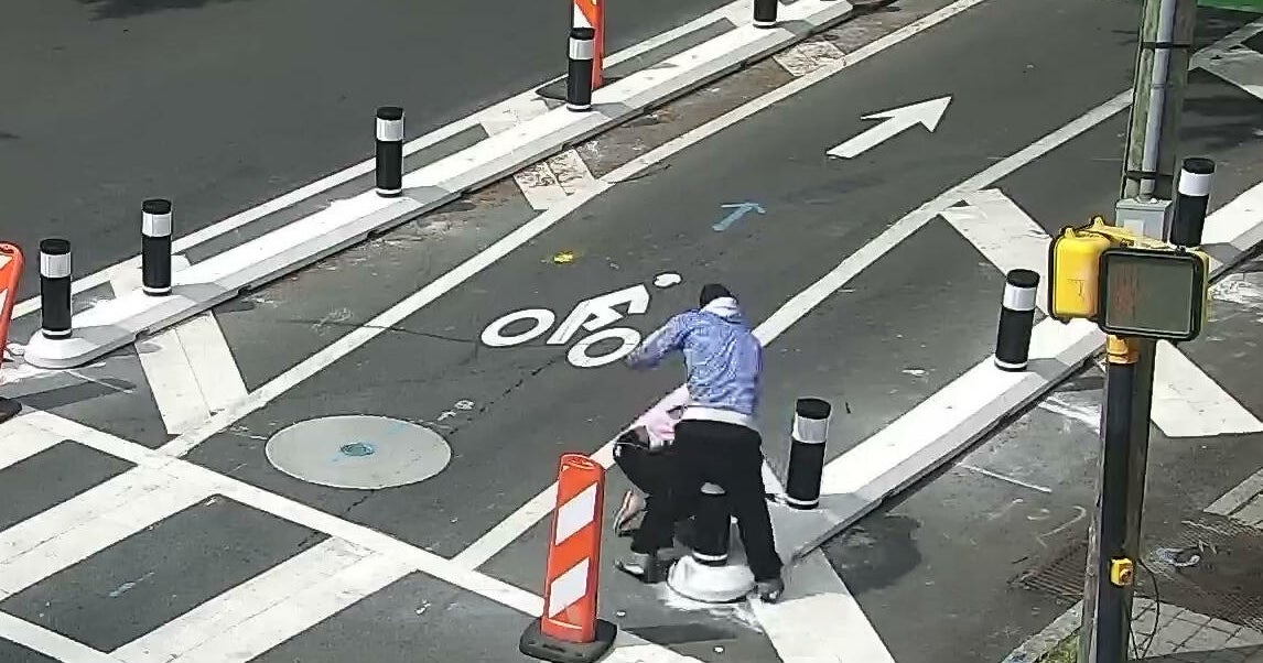 Midtown robbery suspect arrested after stealing police car and crashing on interstate