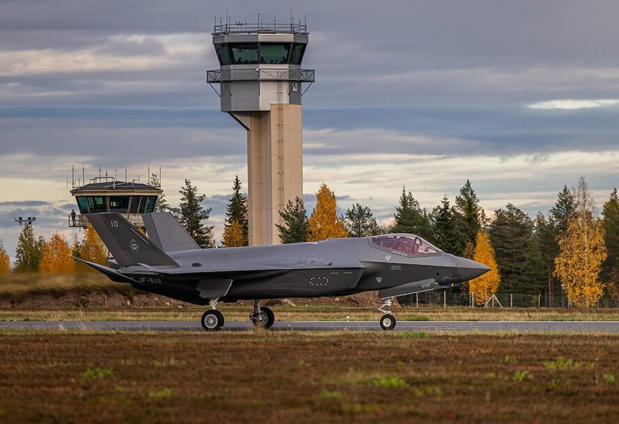 Finland officially welcomes its first two F-35 stealth fighters to strengthen Arctic security.