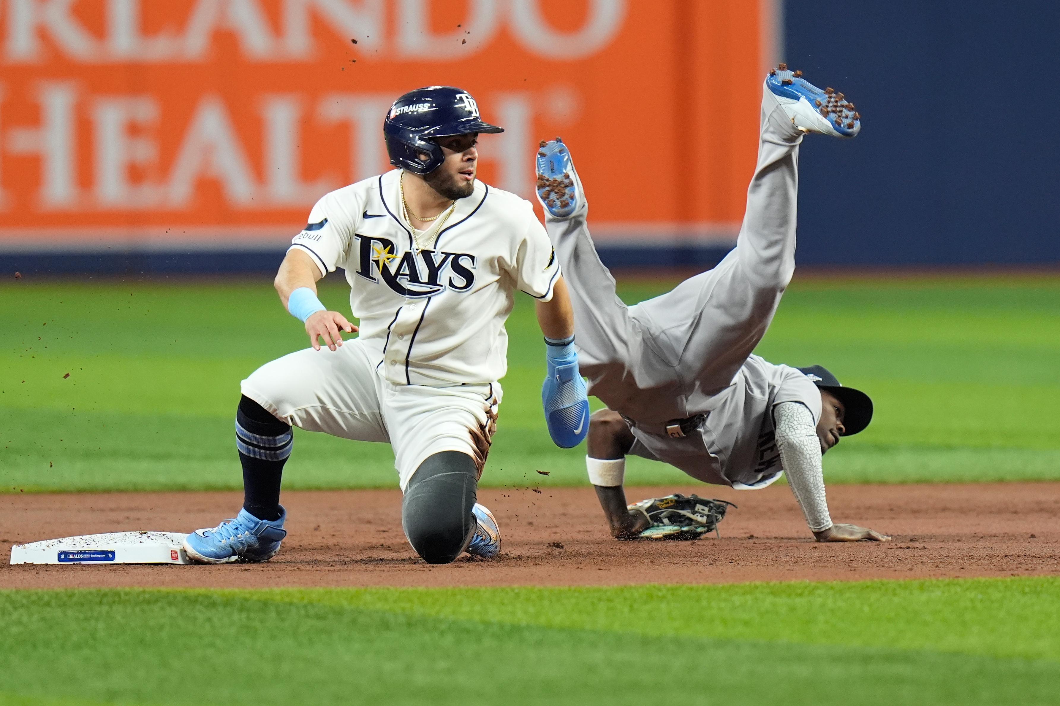Yankees make three errors in a sloppy first inning against the Rays