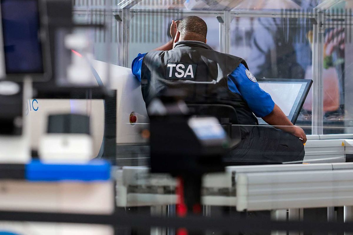 TSA removes chairs from airport checkpoints nationwide, prompting immediate pushback from the workers' union.